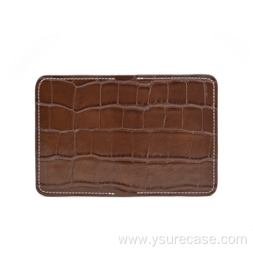 leather wallet travel wholesale RFID ID card holders